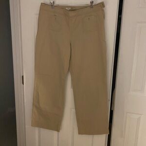 J. Jill Classic Khaki Trousers